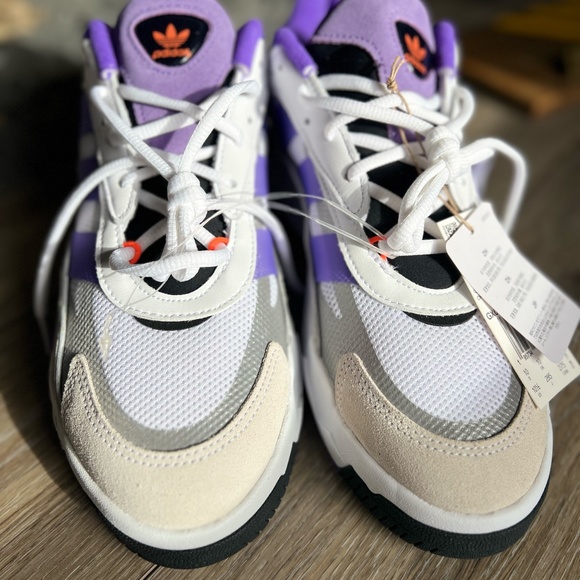 adidas Niteball 2.0 'White Purple Rush' - Picture 2 of 5